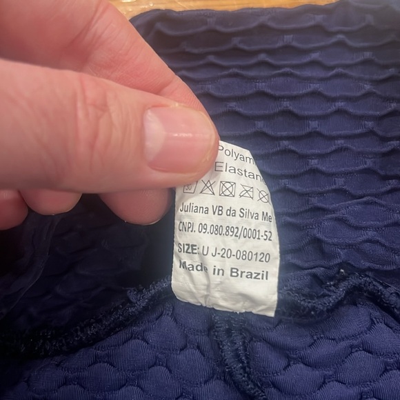 Booty by Brabants women’s blue capris legging size one size . - Picture 7 of 9